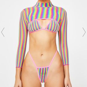 Rainbow Dollskill Lingerie Set, Prismatic Purge